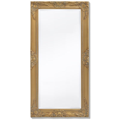 Vidaxl wandspiegel barok 100 x 50 cm goud