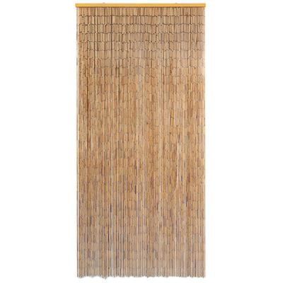 Vidaxl deurgordijn 90x200 cm bamboe