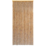 Vidaxl deurgordijn 90x200 cm bamboe - afbeelding 2
