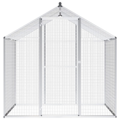 Vidaxl volière 178x122x194 cm aluminium