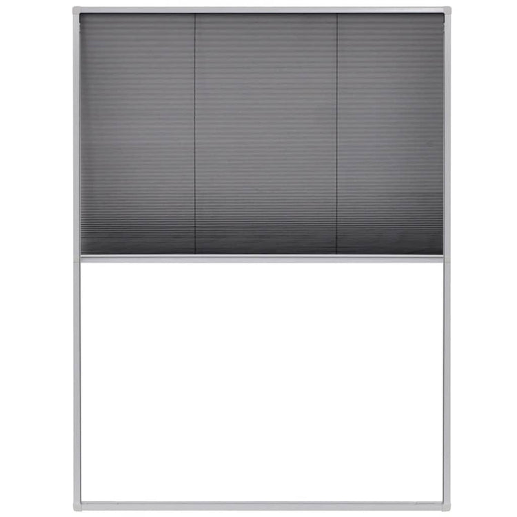 Vidaxl raamhor plissé 60x80 cm aluminium