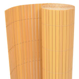 Vidaxl tuinhek geel 150 x 500 cm pvc - afbeelding 1