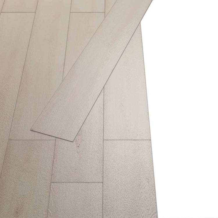 Vidaxl vloerplanken zelfklevend 5,02 m² 2 mm pvc klassiek wit eiken