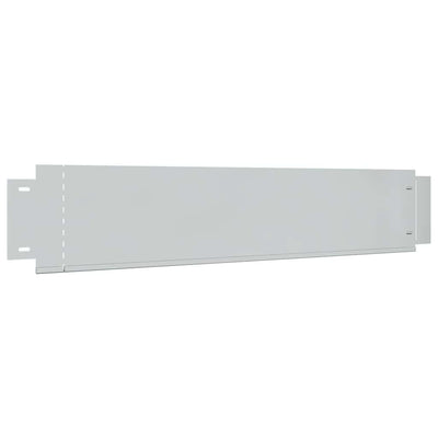 Vidaxl grasboorden 100x19 cm gegalvaniseerd staal 5 st
