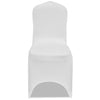 VidaXL Stoelhoezen stretch wit 100 st