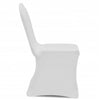 Vidaxl stoelhoezen stretch wit 100 st