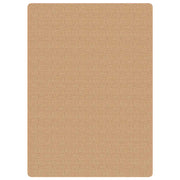 Vidaxl tapijt met latex onderkant 70x130 cm jute natuurlijk - afbeelding 1