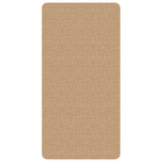 Vidaxl tapijt met latex onderkant 80x160 cm jute natuurlijk - afbeelding 1