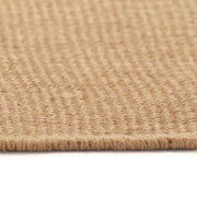 Vidaxl tapijt met latex onderkant 80x160 cm jute natuurlijk - afbeelding 3