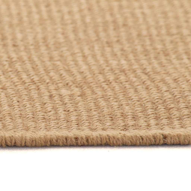 Vidaxl tapijt met latex onderkant 80x160 cm jute natuurlijk