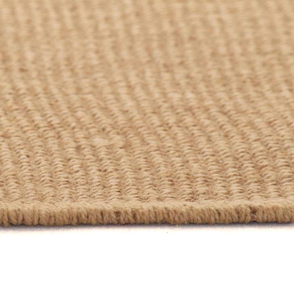 Vidaxl tapijt met latex onderkant 140x200 cm jute natuurlijk