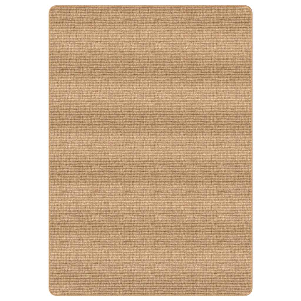 Vidaxl tapijt met latex onderkant 160x230 cm jute natuurlijk