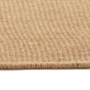 Vidaxl tapijt met latex onderkant 160x230 cm jute natuurlijk - afbeelding 3
