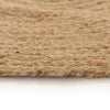 Vidaxl tapijt rond 90 cm gevlochten jute