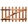 VidaXL Poort enkel 100x60 cm geïmpregneerd hazelaarhout