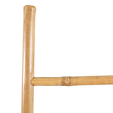Vidaxl handdoekladder met 5 sporten 150 cm bamboe - afbeelding 3