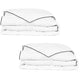 Vidaxl winterdekbedden 2 st 150x200 cm dons