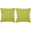 VidaXL Sierkussenset 60x60 cm velours groen 2-delig