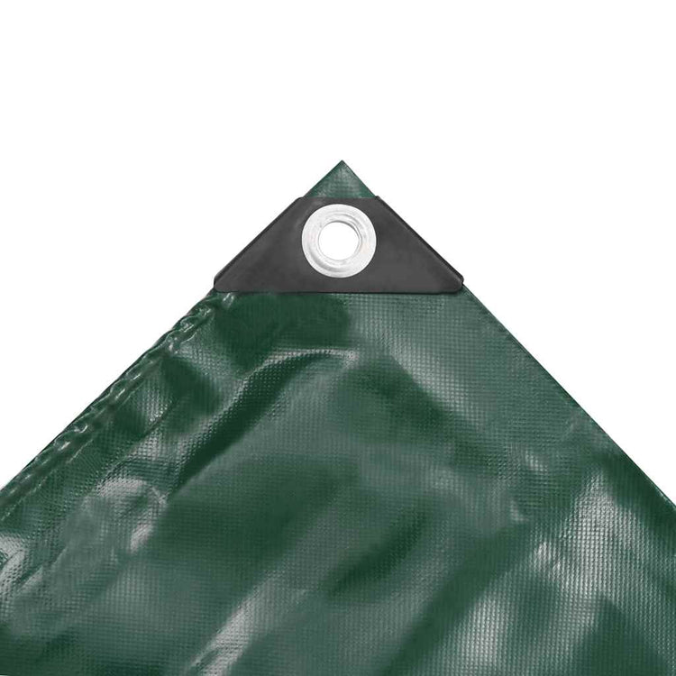 Vidaxl dekzeil 650 g m² 4x7 m groen
