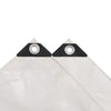 Vidaxl dekzeil 650 g m² 2x3 m wit