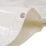 Vidaxl dekzeil 650 g m² 3x4 m wit - afbeelding 2