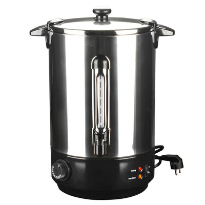 Vidaxl glühwein ketel 2500 w 15 l roestvrij staal