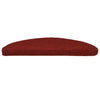 Vidaxl trapmatten zelfklevend 15 stuks 56x17x3 cm bordeaux rood halfrond