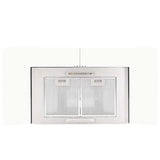 Vidaxl wandafzuigkap 756 m³ u led 90 cm roestvrij staal - afbeelding 3
