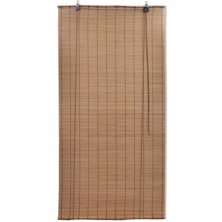 Vidaxl rolgordijn 100x220 cm bamboe bruin