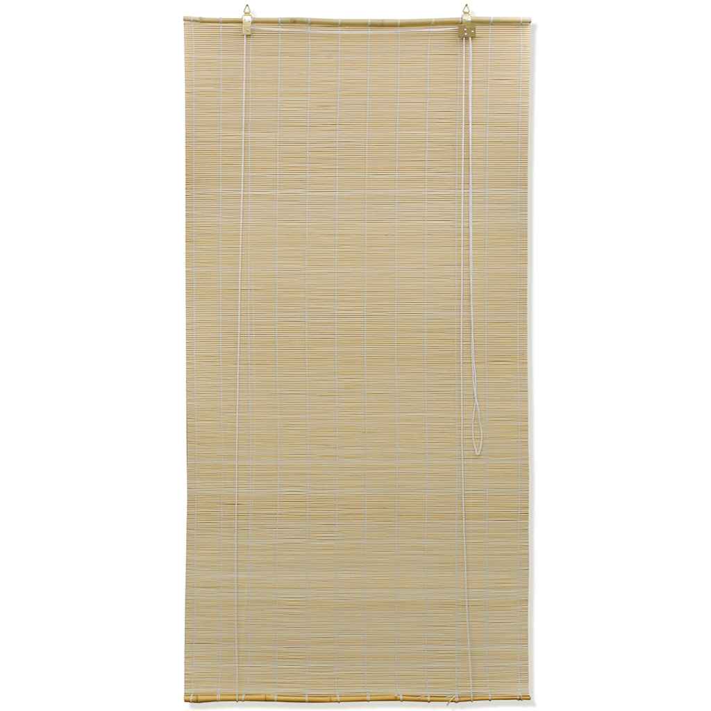 Vidaxl rolgordijn 140x220 cm bamboe naturel