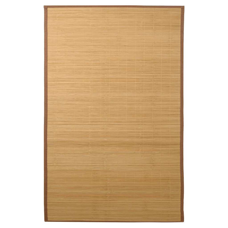 Vidaxl tapijt 100x160 cm bamboe bruin