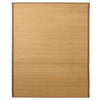 Vidaxl tapijt 160x230 cm bamboe bruin