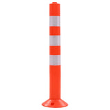 Vidaxl verkeerspalen 75 cm kunststof 2 st - afbeelding 2