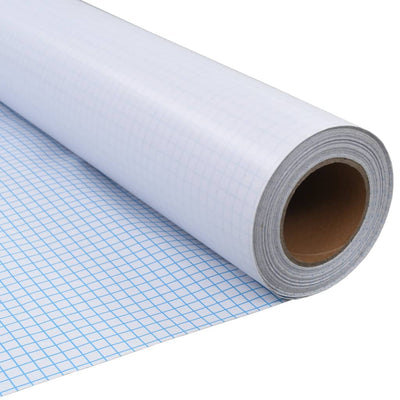Vidaxl raamfolie mat 0,9x100 m pvc grijs