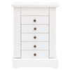 Vidaxl sieradenkastje met spiegel 25x13,5x34 cm mdf