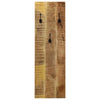 Vidaxl wandkapstokken 2 st 36x110x3 cm massief mangohout