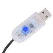 Vidaxl lichtsnoer 400 led's voor binnen en buiten 40 m koudwit - afbeelding 3