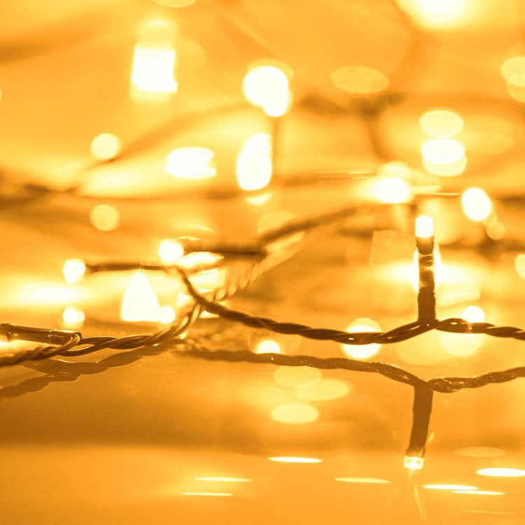 Vidaxl lichtsnoer met 1000 led's met 8 lichteffecten ip44 100 m warmwit