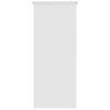 Vidaxl rolgordijn voor douche 80x240 cm wit