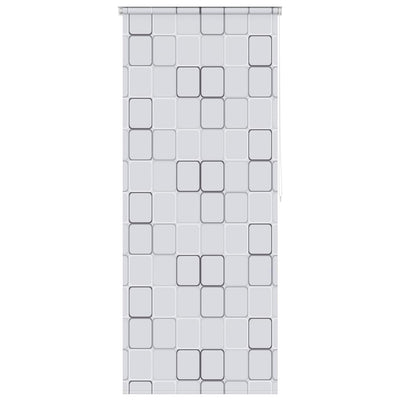 Vidaxl rolgordijn voor douche 100x240 cm vierkant