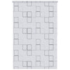 Vidaxl rolgordijn voor douche 160x240 cm vierkant