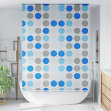 Vidaxl rolgordijn voor douche cirkel 140x240 cm - afbeelding 1