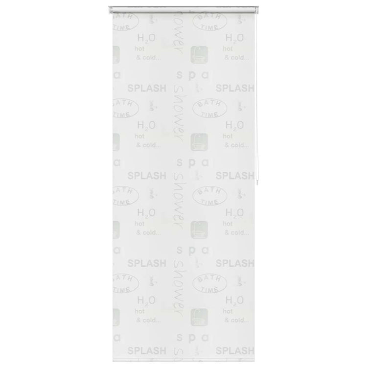 Vidaxl rolgordijn voor douche 80x240 cm splash