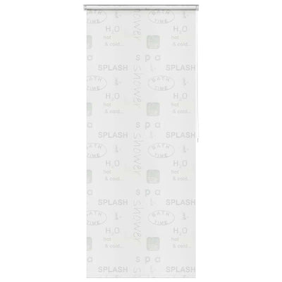 Vidaxl rolgordijn voor douche 80x240 cm splash