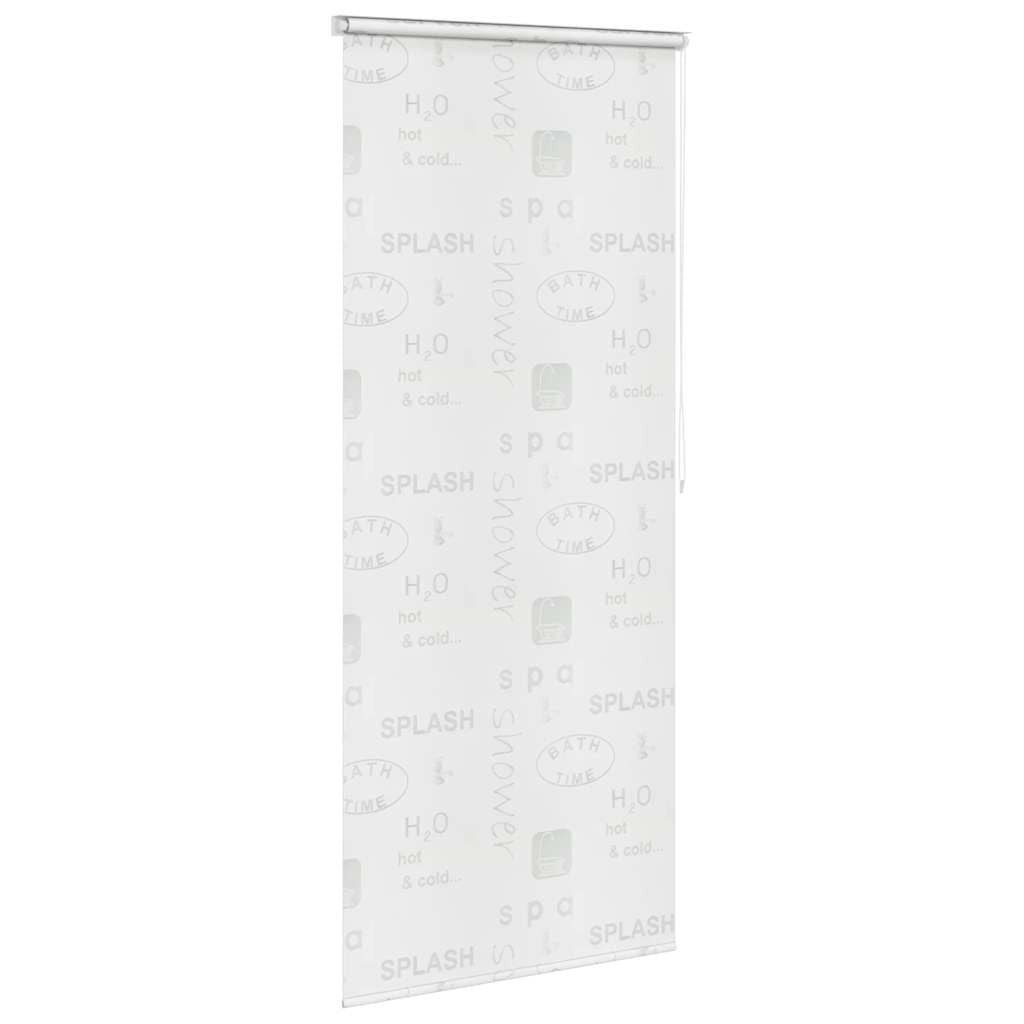Vidaxl rolgordijn voor douche 80x240 cm splash