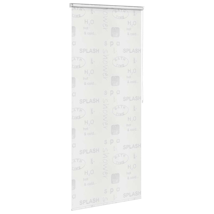 Vidaxl rolgordijn voor douche 120x240 cm splash
