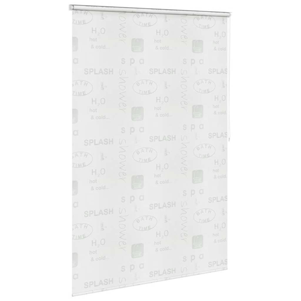 Vidaxl rolgordijn voor douche 160x240 cm splash