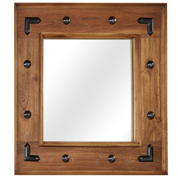 Vidaxl spiegel 50x50 cm massief acaciahout