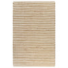 VidaXL Vloerkleed 120x180 cm handgeweven jute naturel en wit