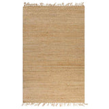 Vidaxl vloerkleed 120x180 cm handgeweven jute natuurlijk - afbeelding 1